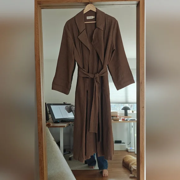 Ovate Alder Jacket In Cardamom - Picture 8 of 10